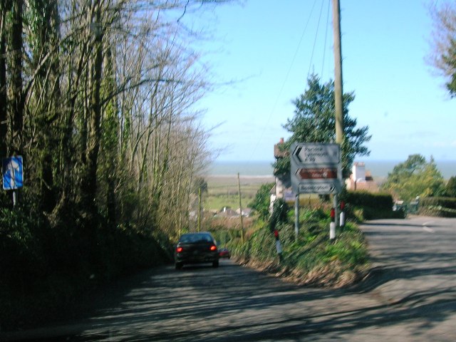 Rural Roads - Exmoor Coast - Porlock Village