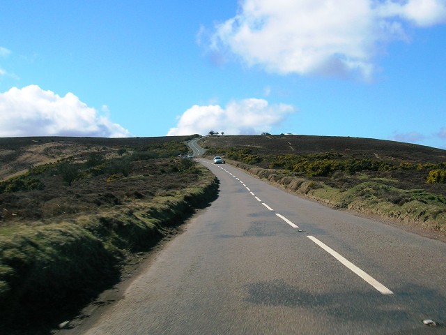 Heading west from Porlock Hill