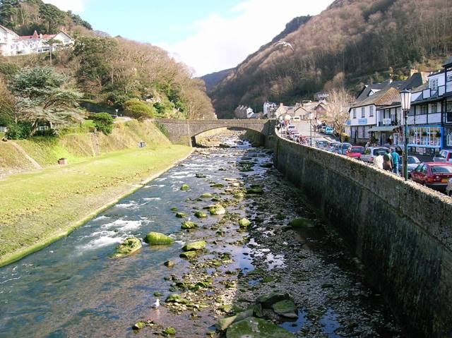 Lynmouth River Channel