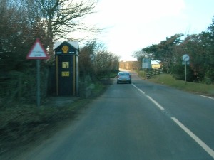 AA box on A39