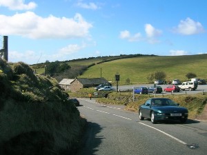 Suicide Lane on the A39 west of Minehead