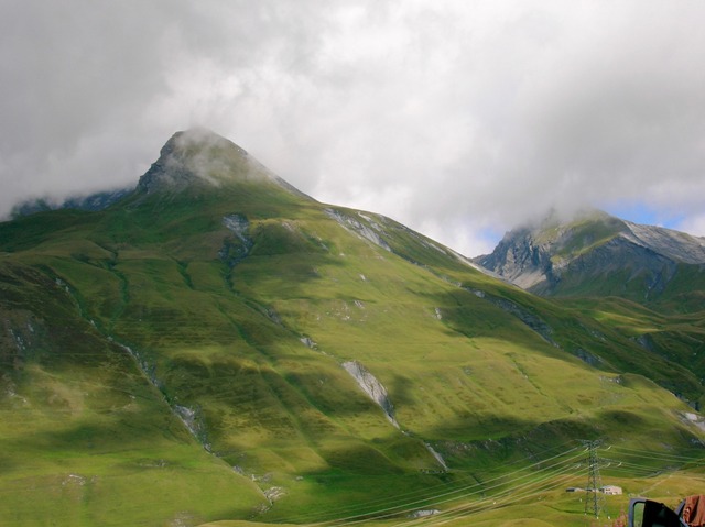 N90 near La Rosiere - petit St Bernard Pass