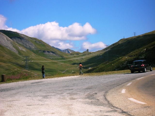 N90 near La Rosiere - petit St Bernard Pass