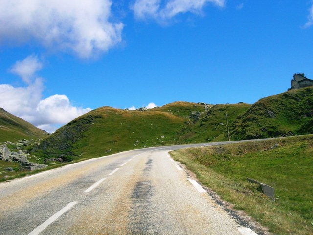 N90 near La Rosiere - petit St Bernard Pass