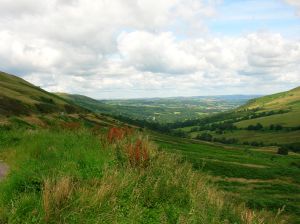 View from A470 towards Brecon