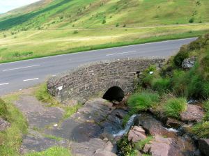 View from visitor centre road, off A470