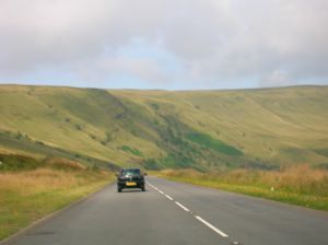 View from visitor centre road, off A470