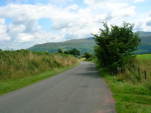 View from visitor centre road, off A470