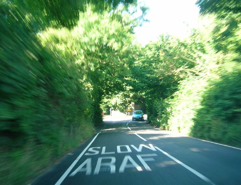 A4118 near Kilvrough Manor