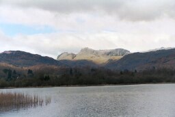 Langdale Pikes from Elterwater