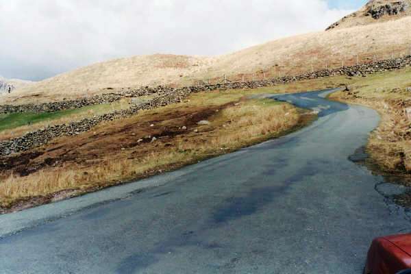 The road to Little Langdale