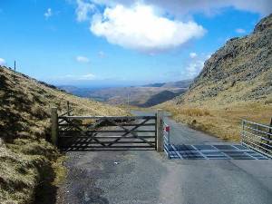 Top of the Hardknott Pass  - (c) Nic Storr