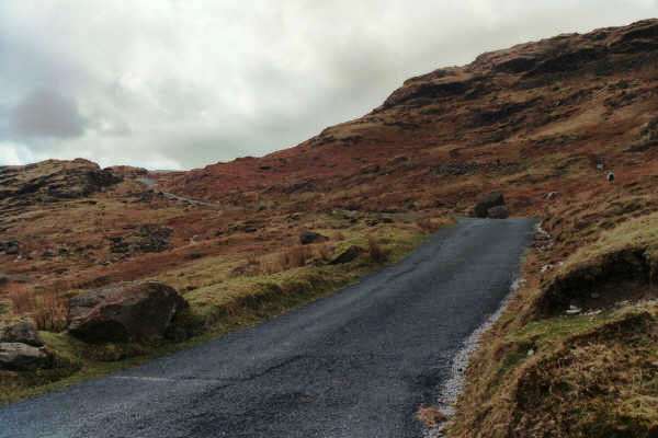 From Wrynose pass looking west