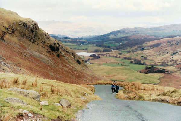 From Wrynose pass looking east