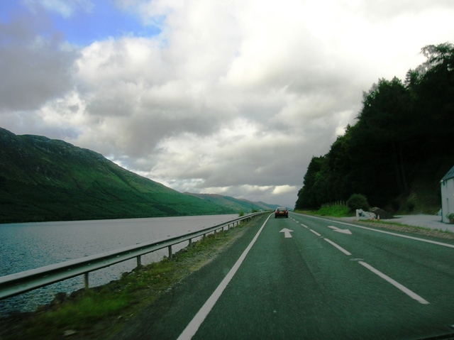 A82 at Loch Lochy