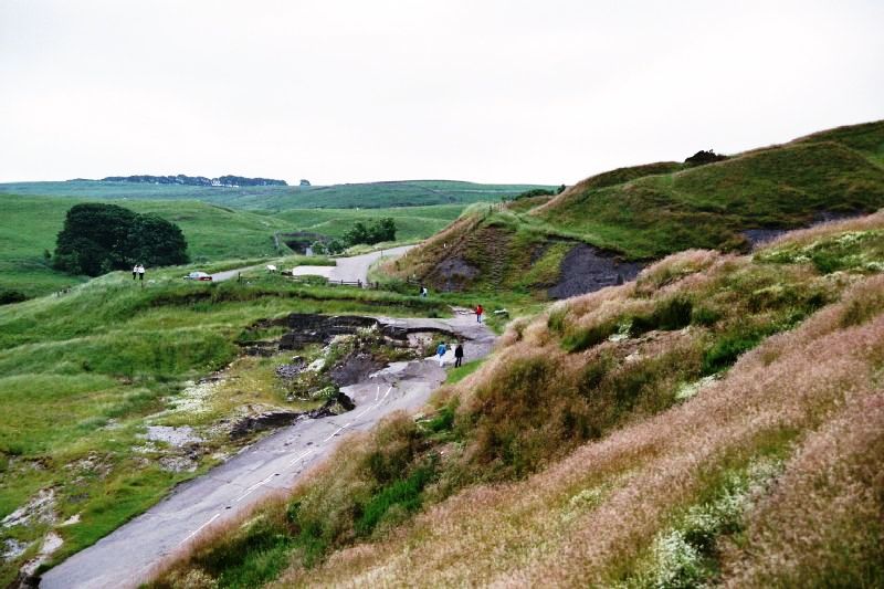 A625 Land slip - northern hairpin